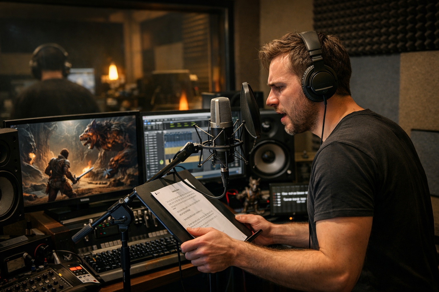 Oyun seslendirme performansı